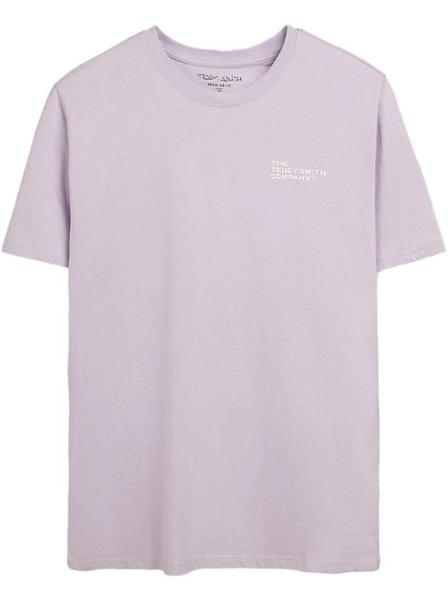 T-Shirt Mauve para Rapaz Teddy Smith Company - Kiabi T-Shirt Mauve para Rapaz Teddy Smith Company - Kiabi