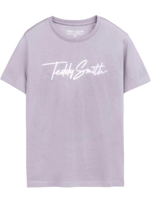 T-shirt mauve para rapaz teddy smith evan - Kiabi T-shirt mauve para rapaz teddy smith evan - Kiabi