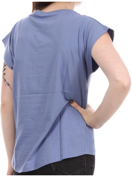 T-shirt Mauve Pepe Jeans Bloom para Mulher - Kiabi T-shirt Mauve Pepe Jeans Bloom para Mulher - Kiabi