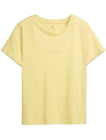 T-shirt menina teddy smith ribelles bordô