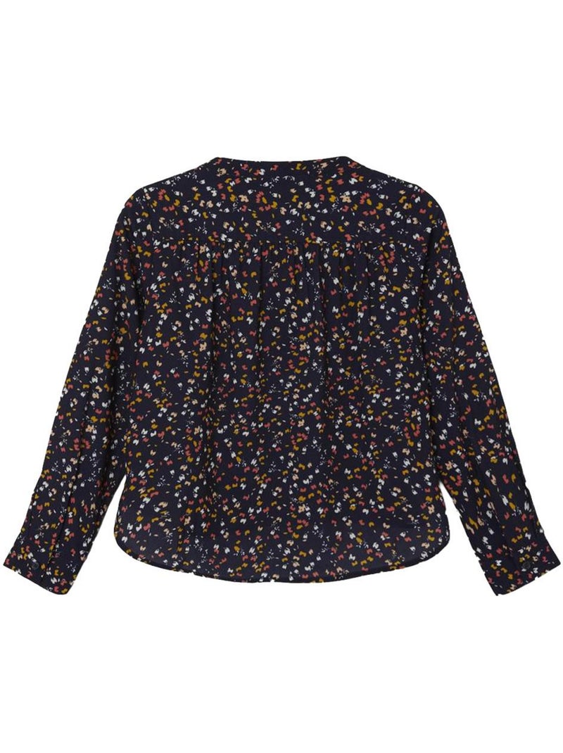 T-shirt Menina Manga Comprida Name it Vinayafra Preto Preto - Kiabi
