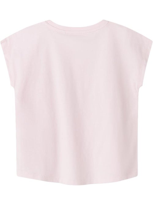 T-Shirt Menina Name it Capsl Rosa - Kiabi