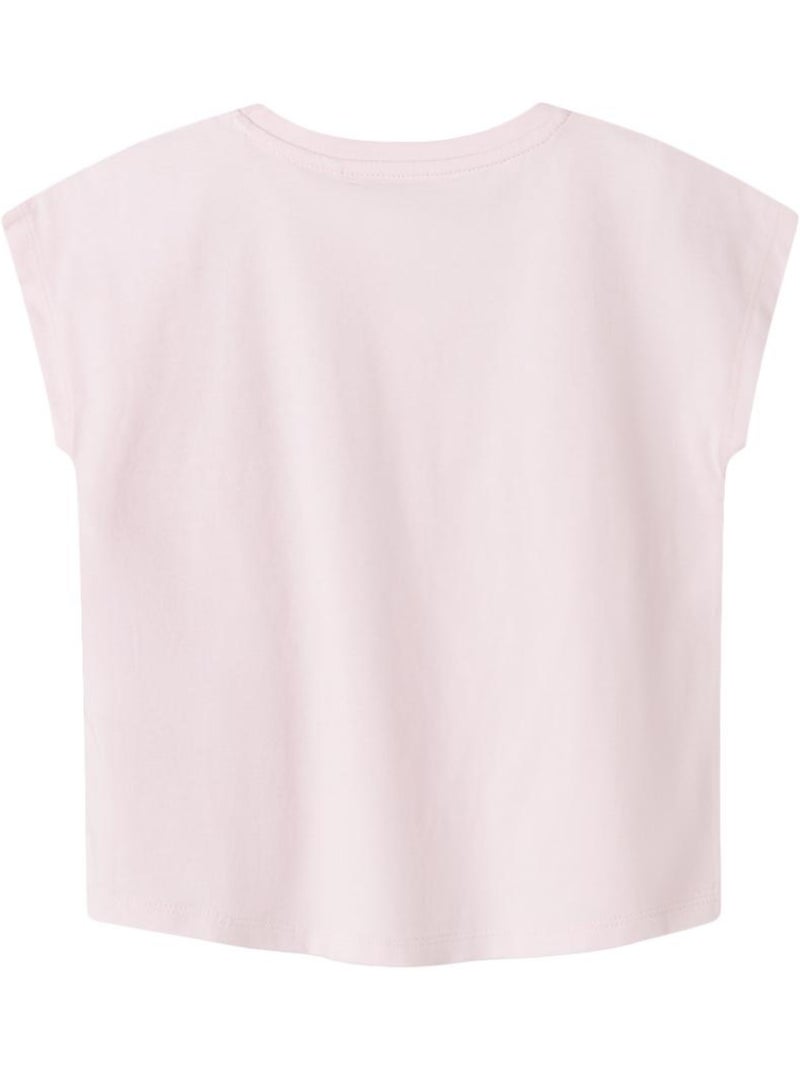 T-Shirt Menina Name it Capsl Rosa Rosa - Kiabi