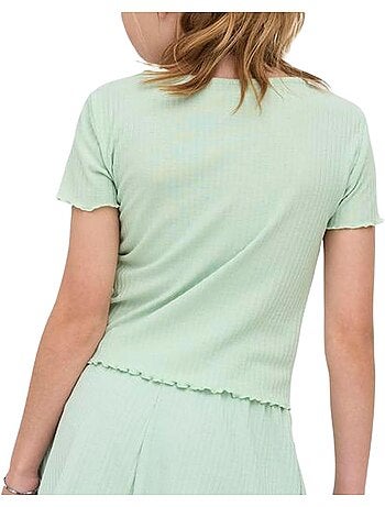 T-shirt Cinzenta para Menina Only Nella