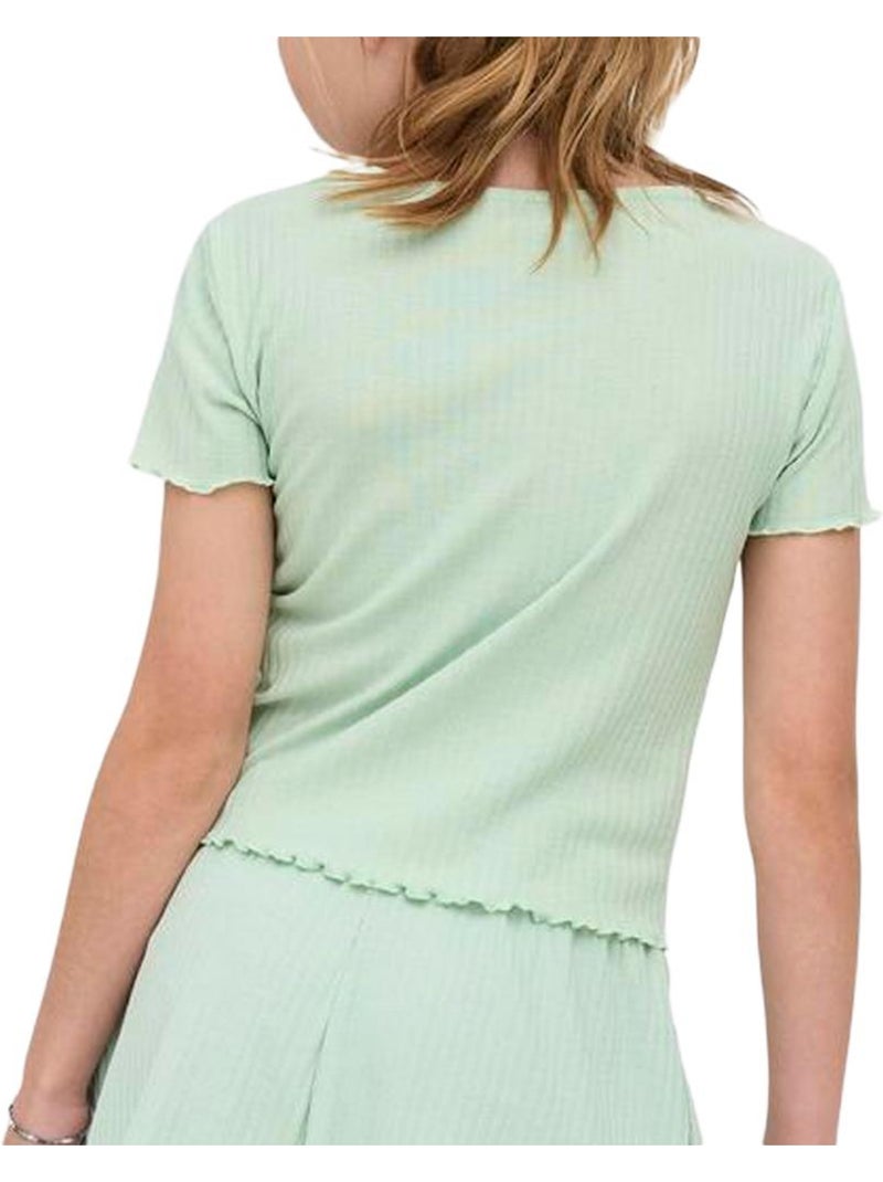 T-shirt Menina Only Nella Verde Claro Verde - Kiabi