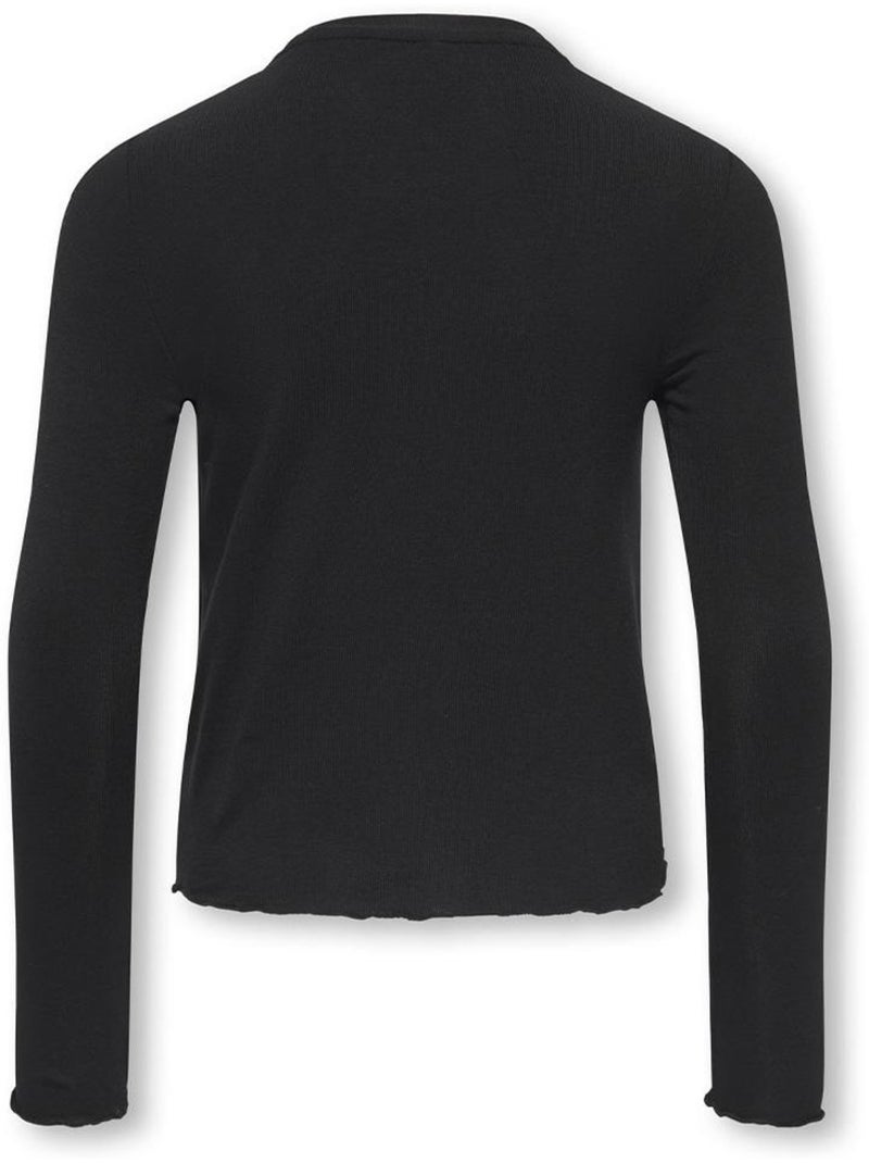 T-Shirt Menina Preto Kids ONLY Gamour Preto - Kiabi