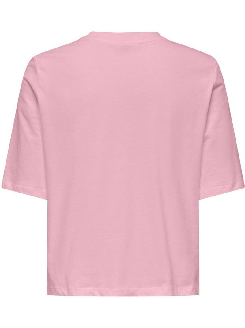 T-shirt Menina Rosa Kids ONLY Carty-sun Rosa - Kiabi