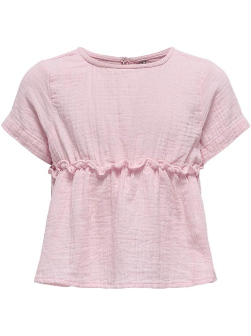 T-Shirt Menina Rosa Kids ONLY Life KMGTHYRA - Kiabi T-Shirt Menina Rosa Kids ONLY Life KMGTHYRA - Kiabi