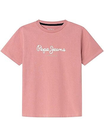 T-Shirt Menino Pepe Jeans New Art Rosa
