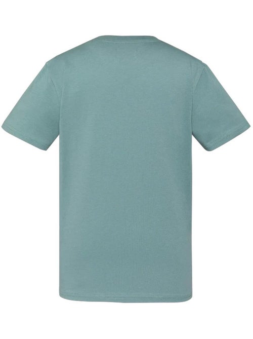 T-Shirt Menino Verde Estampada Schott - Kiabi T-Shirt Menino Verde Estampada Schott - Kiabi