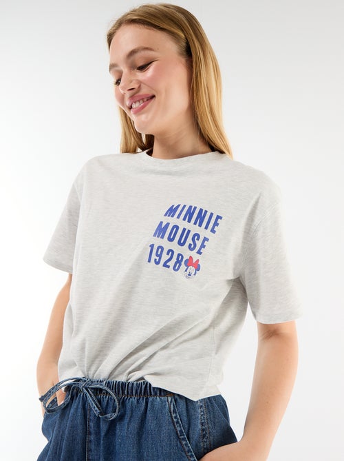 T-shirt mesclado 'Minnie' - Kiabi