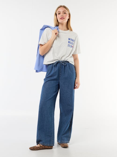 T-shirt mesclado 'Minnie' - Kiabi