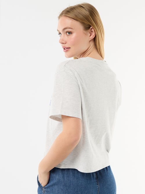 T-shirt mesclado 'Minnie' - Kiabi