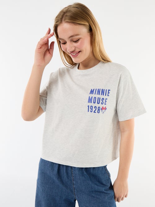 T-shirt mesclado 'Minnie' - Kiabi