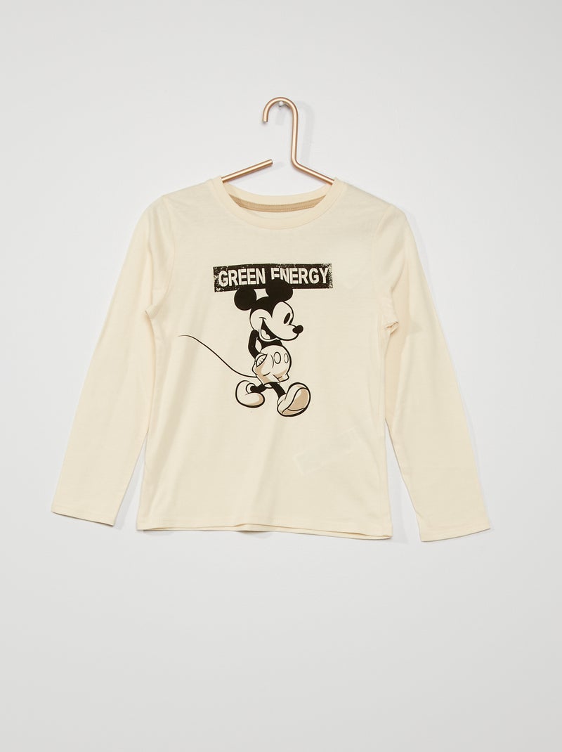 T-shirt 'Mickey' BEGE - Kiabi