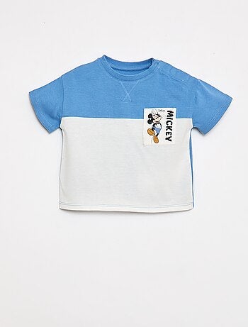 T-shirt 'Mickey' com bolso no peito 'Disney'