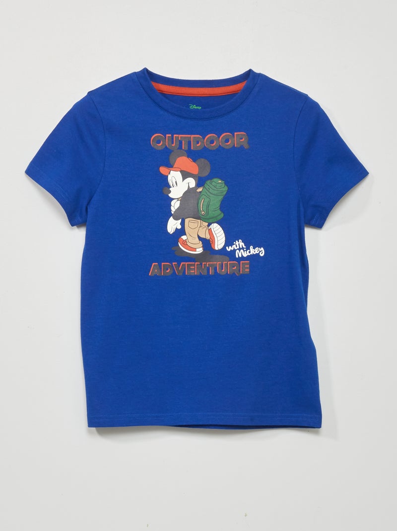 T-shirt 'Mickey' em jersey AZUL - Kiabi