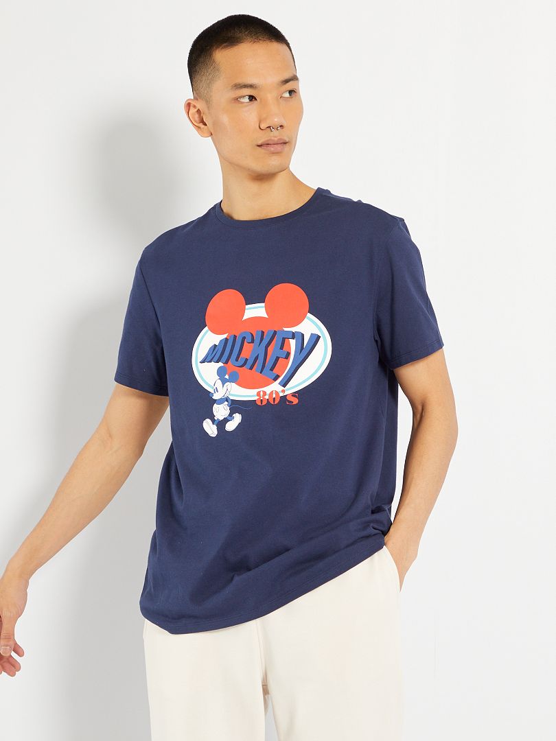 T-shirt 'Mickey' em jersey AZUL - Kiabi