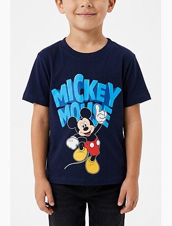 T-shirt mickey mouse menino | licença oficial