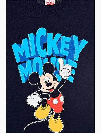 T-shirt mickey mouse menino | licença oficial