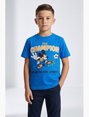 T-shirt mickey mouse menino | licença oficial