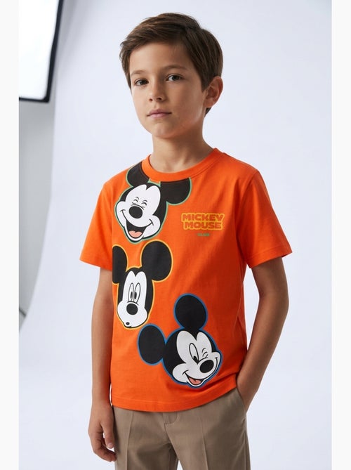 T-shirt mickey mouse menino | licença oficial - Kiabi T-shirt mickey mouse menino | licença oficial - Kiabi