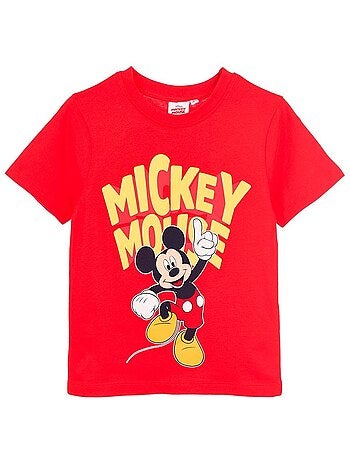 T-shirt mickey mouse menino | licença oficial