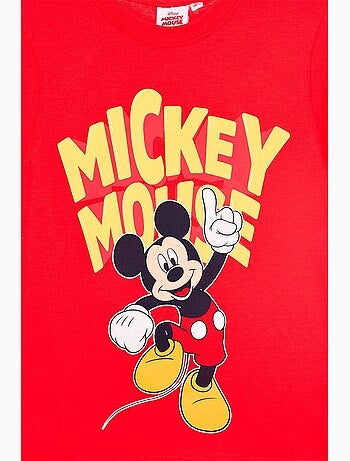 T-shirt mickey mouse menino | licença oficial