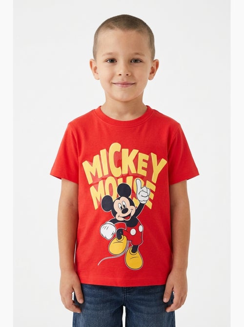 T-shirt mickey mouse menino | licença oficial - Kiabi T-shirt mickey mouse menino | licença oficial - Kiabi