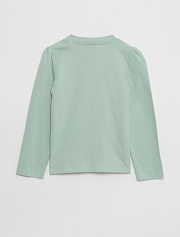 T-shirt 'Minecraft' de manga comprida - coleção fácil de vestir