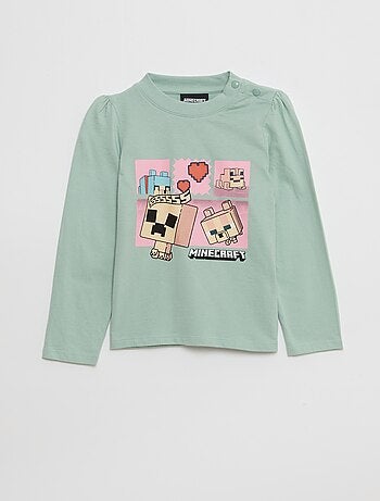 T-shirt 'Minecraft' de manga comprida - So Easy