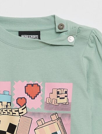T-shirt 'Minecraft' de manga comprida - So Easy