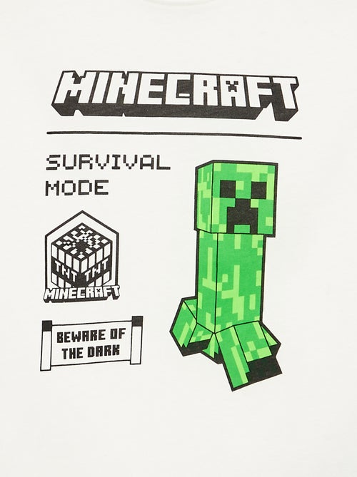 T-shirt 'Minecraft' de manga curta - Kiabi
