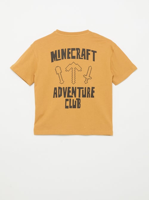 T-shirt 'Minecraft' de manga curta - Kiabi
