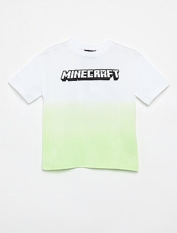 T-shirt 'Minecraft' de manga curta