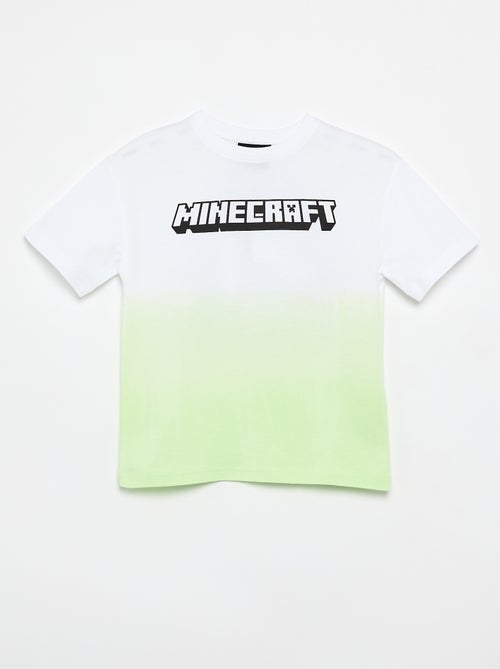 T-shirt 'Minecraft' de manga curta - Kiabi