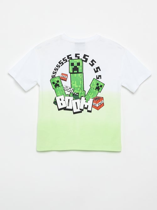 T-shirt 'Minecraft' de manga curta - Kiabi