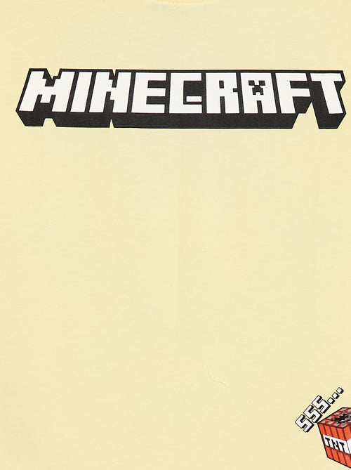T-shirt 'Minecraft' de mangas curtas - Kiabi