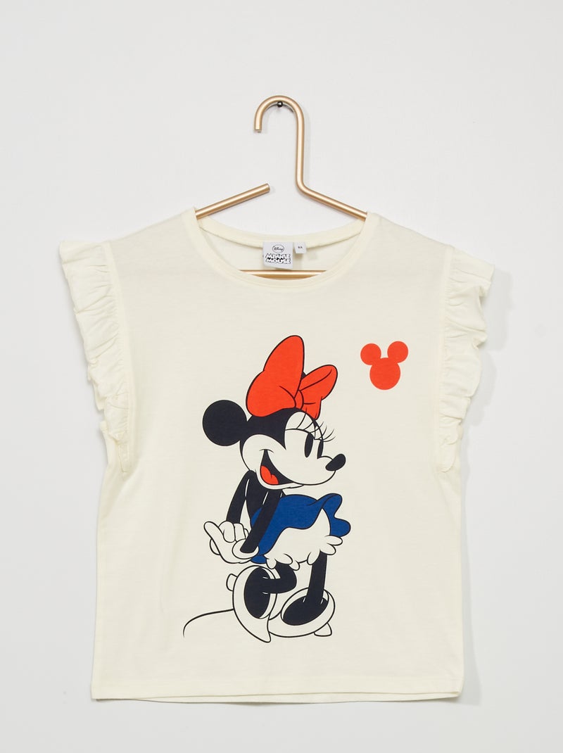 T-shirt 'Minnie' BRANCO - Kiabi