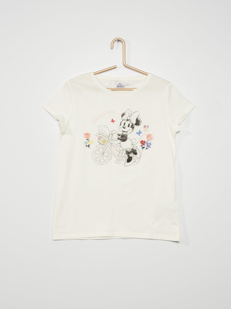 T-shirt 'Minnie' BRANCO - Kiabi