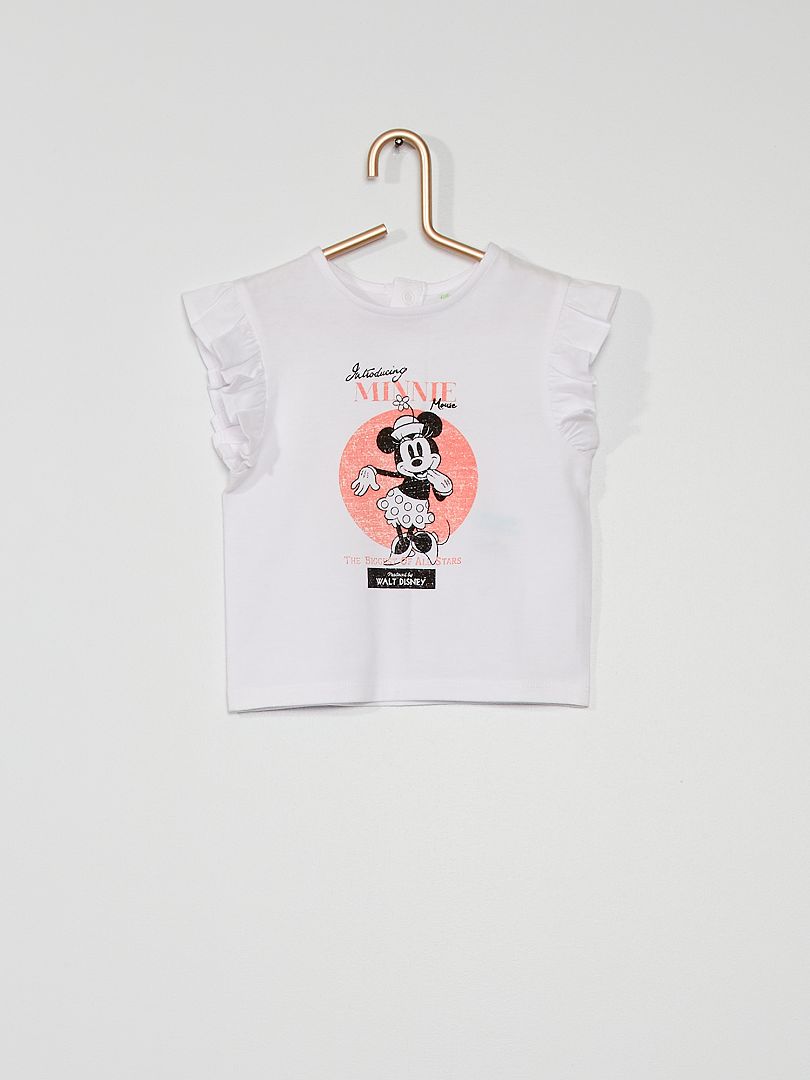 T-shirt 'Minnie' da 'Disney' BRANCO - Kiabi