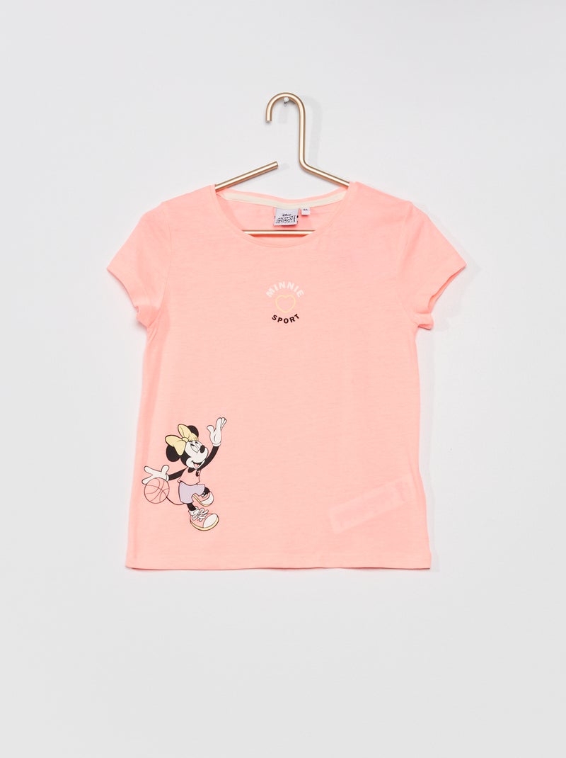 T-shirt 'Minnie' 'Disney' ROSA - Kiabi