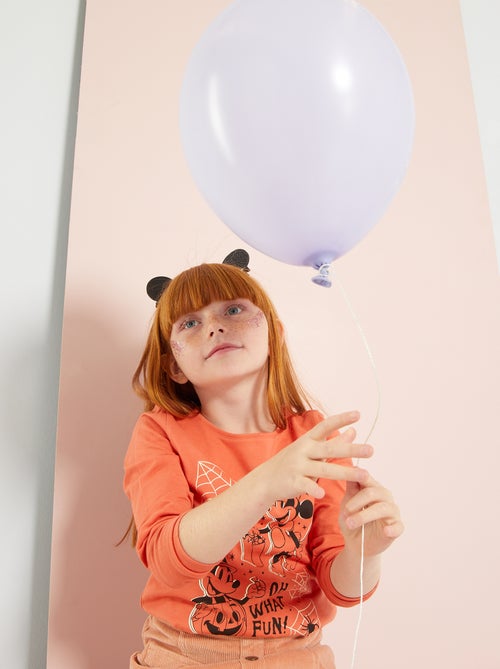 T-shirt 'Minnie' fosforescente Halloween - Kiabi