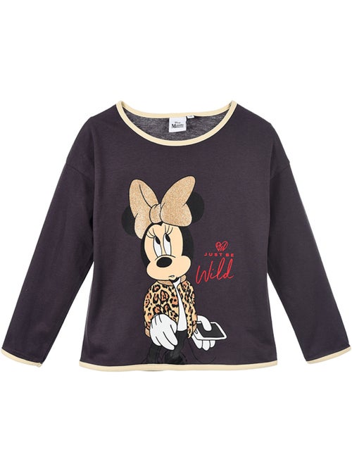 T-shirt minnie mouse cinzento menina | licença oficial - Kiabi T-shirt minnie mouse cinzento menina | licença oficial - Kiabi