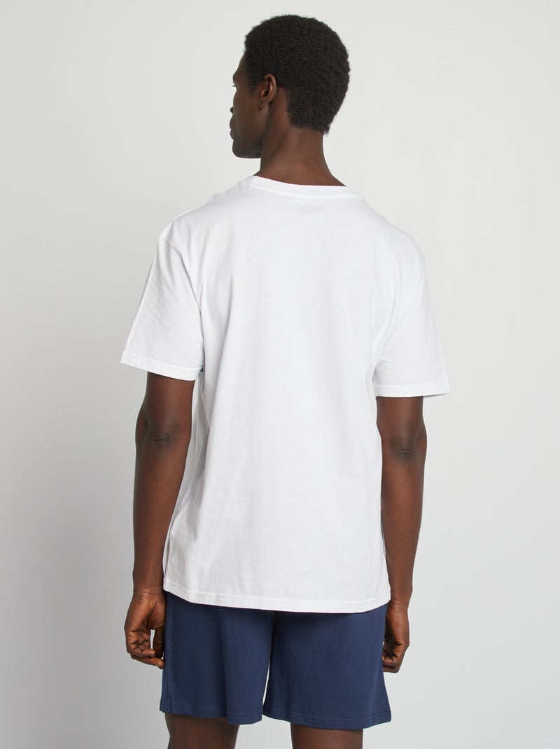 T-shirt 'Mr Perfect' AZUL - Kiabi