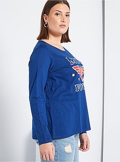 T-shirt 'Mulher-Maravilha' - Kiabi