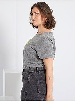 T-shirt 'Mulher-Maravilha' com lantejoulas reversíveis - Kiabi