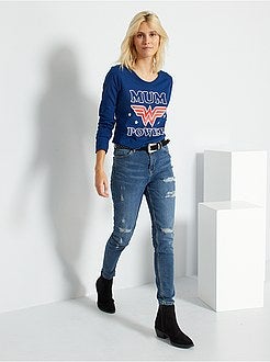 T-shirt 'Mulher-Maravilha' 'DC Comics' - Kiabi