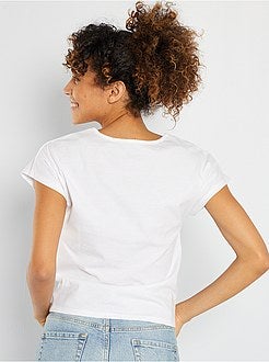 T-shirt 'Mulher-Maravilha' 'DC Comics' - Kiabi