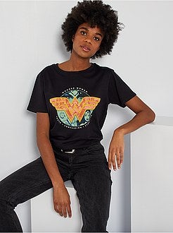 T-shirt 'Mulher-Maravilha' - Kiabi